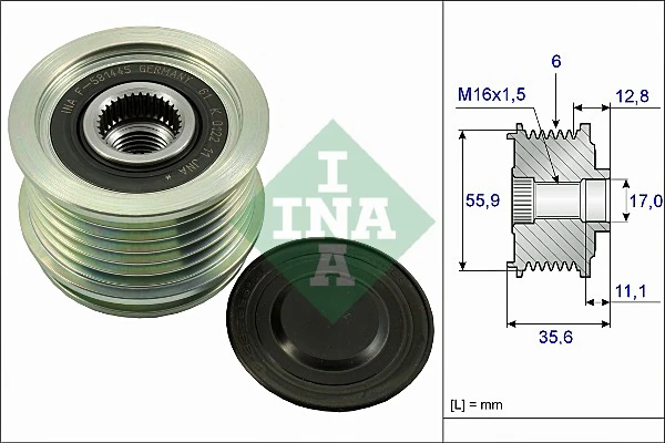 Alternator Freewheel Clutch
